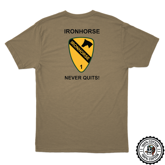 1 ABCT, 1 CD "Ironhorse" Tan 499 T-Shirt