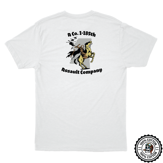 A Co, 1-185 AHB "Pale Horse" T-Shirts