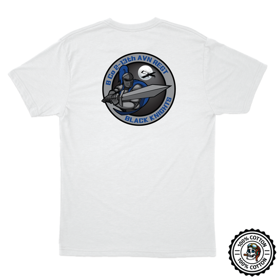 B Co, 2-13th AVN REG "Black Knights" V2 T-Shirts
