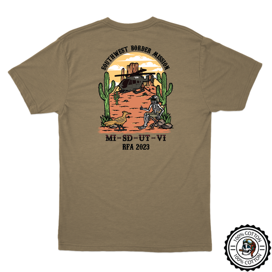 B Co 1-112th S&S Tan 499 T-Shirt