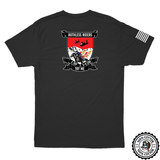 C TRP, 3-6 CAV "Ruthless Riders" T-Shirts
