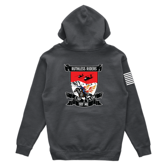 C TRP, 3-6 CAV "Ruthless Riders" Hoodies