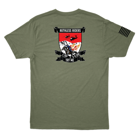 C TRP, 3-6 CAV "Ruthless Riders" T-Shirts