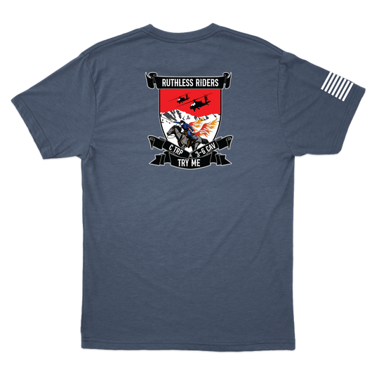 C TRP, 3-6 CAV "Ruthless Riders" T-Shirts
