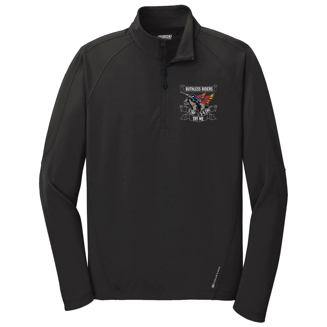C TRP, 3-6 CAV "Ruthless Riders" 1/4 Zip