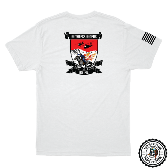 C TRP, 3-6 CAV "Ruthless Riders" T-Shirts