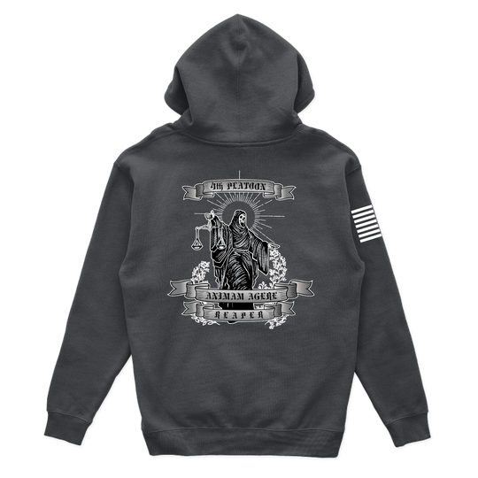 4th Platoon "Reapers" B CO, 1-297 IN Hoodies