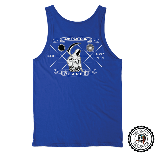 4th Platoon "Reapers" B CO, 1-297 IN V2 Tank Top