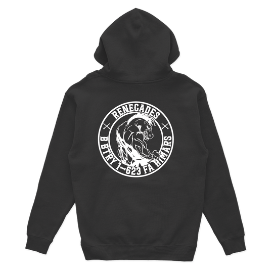 B BTRY, 1-623 "RENEGADES" Hoodies