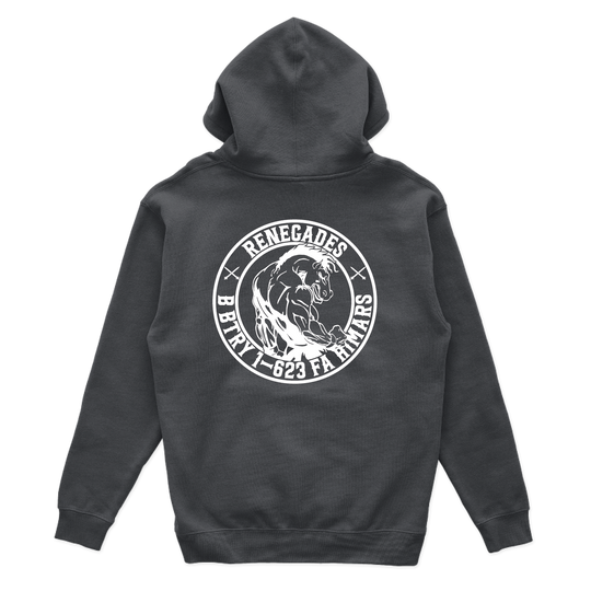 B BTRY, 1-623 "RENEGADES" Hoodies