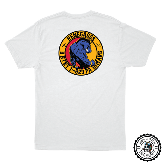 B BTRY, 1-623 "RENEGADES" Color T-Shirts