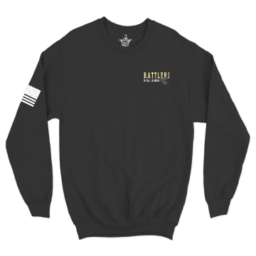 A Co, 2-501 GSAB "Rattlers" 2025 V2 Crewneck Sweatshirt