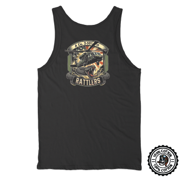 A Co, 2-501 GSAB "Rattlers" 2025 V2 Tank Top
