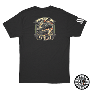 A Co, 2-501 GSAB "Rattlers" 2025 V2 T-Shirts