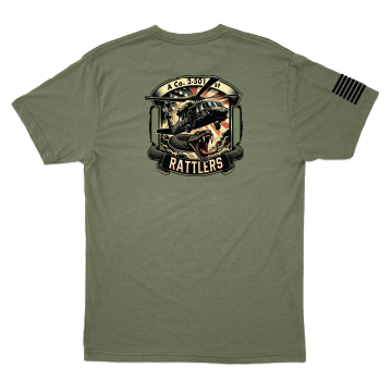 A Co, 2-501 GSAB "Rattlers" 2025 V2 T-Shirts