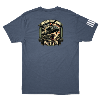A Co, 2-501 GSAB "Rattlers" 2025 V2 T-Shirts