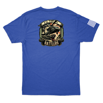 A Co, 2-501 GSAB "Rattlers" 2025 V2 T-Shirts