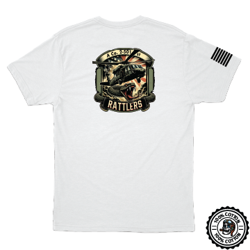 A Co, 2-501 GSAB "Rattlers" 2025 V2 T-Shirts