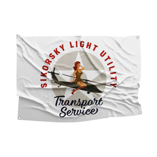 Sikorsky Light Utility Transportation Service Flag