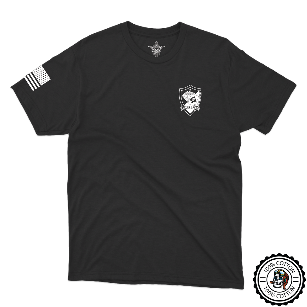 B Co, 1-10 AB "Killer Spade" V2 T-Shirts