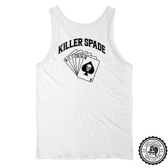 B Co, 1-10 AB "Killer Spade" V2 Tank Top