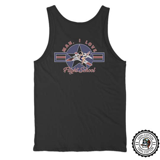 Man I Love Flight School T-45 Tank Top