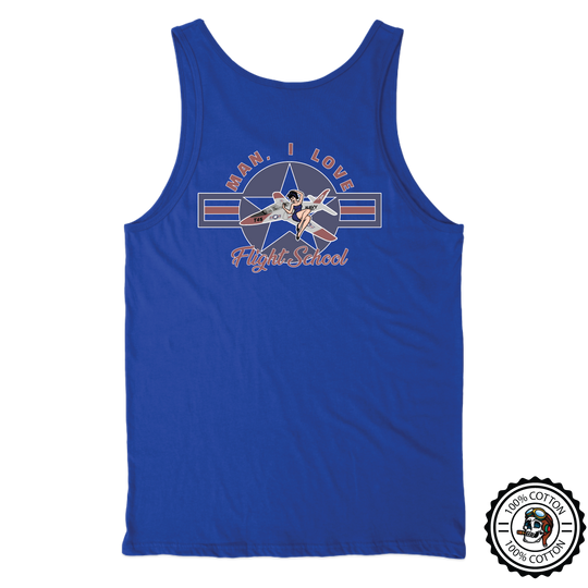 Man I Love Flight School T-45 Tank Top