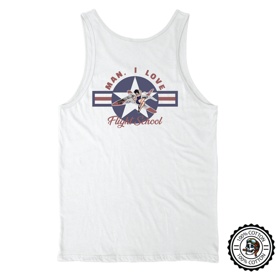 Man I Love Flight School T-45 Tank Top