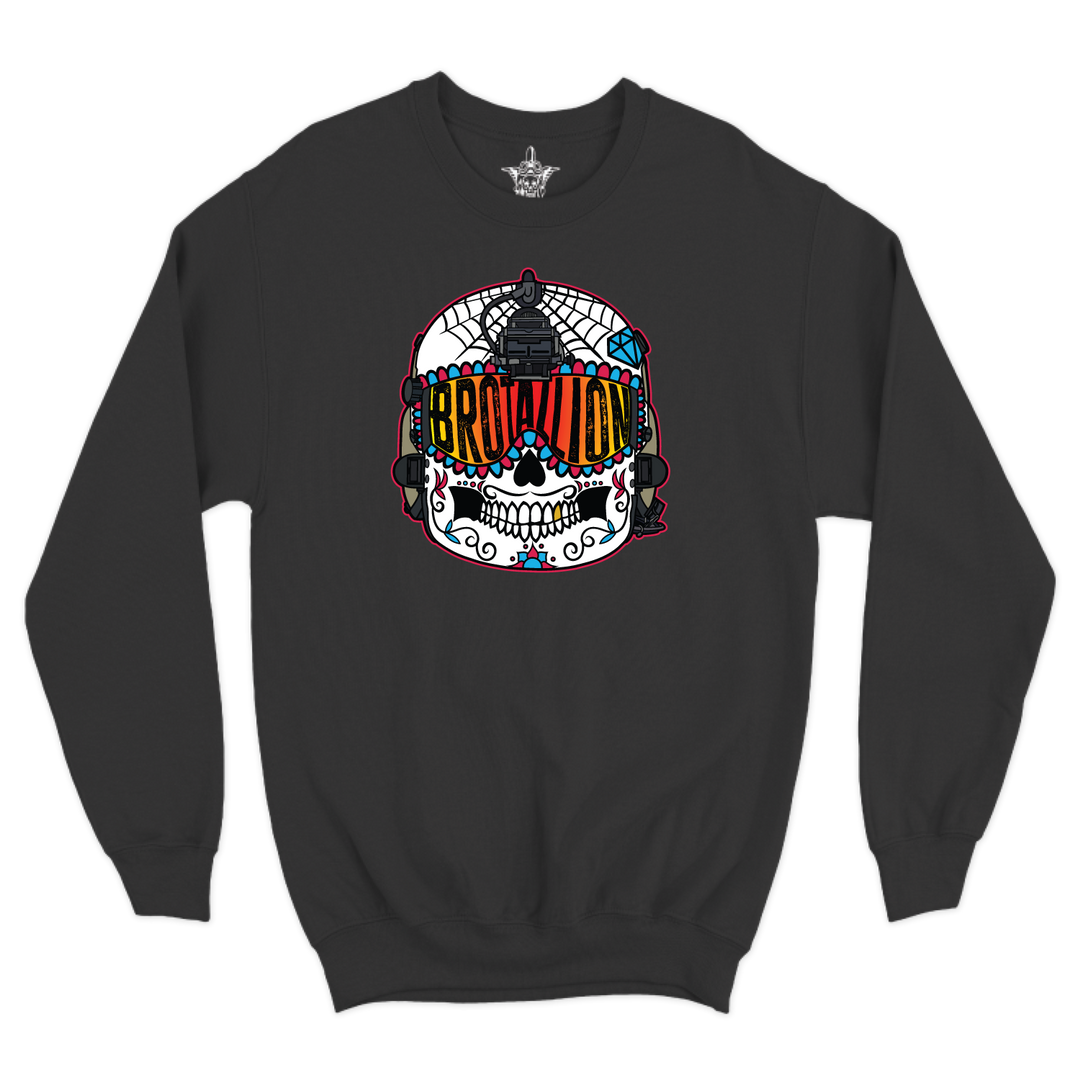 Santana Candy Skull Crewneck Sweatshirt