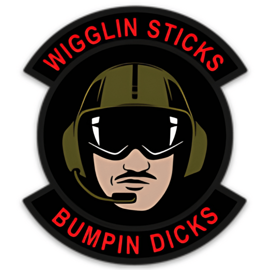 Wigglin’ Sticks Sticker