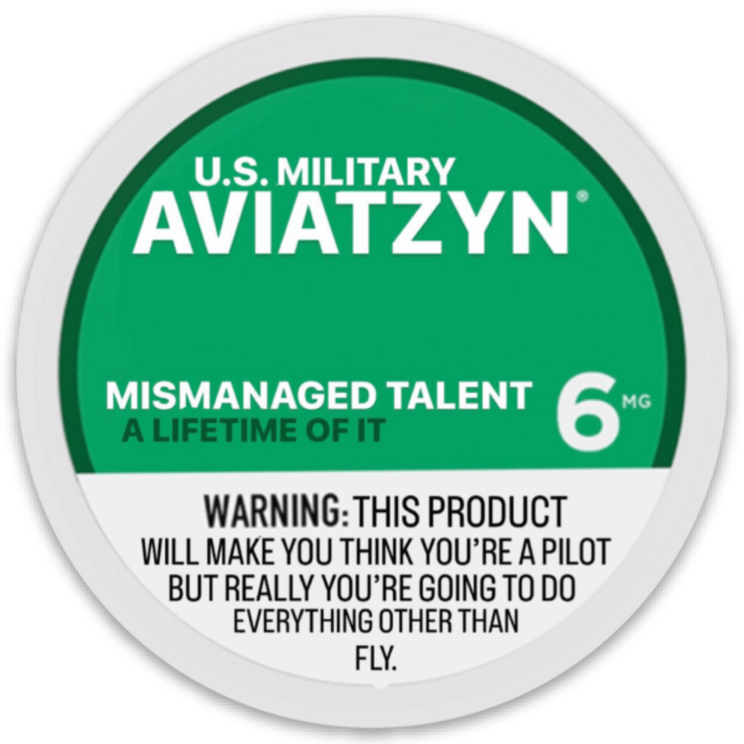 Military Aviatzyn Sticker