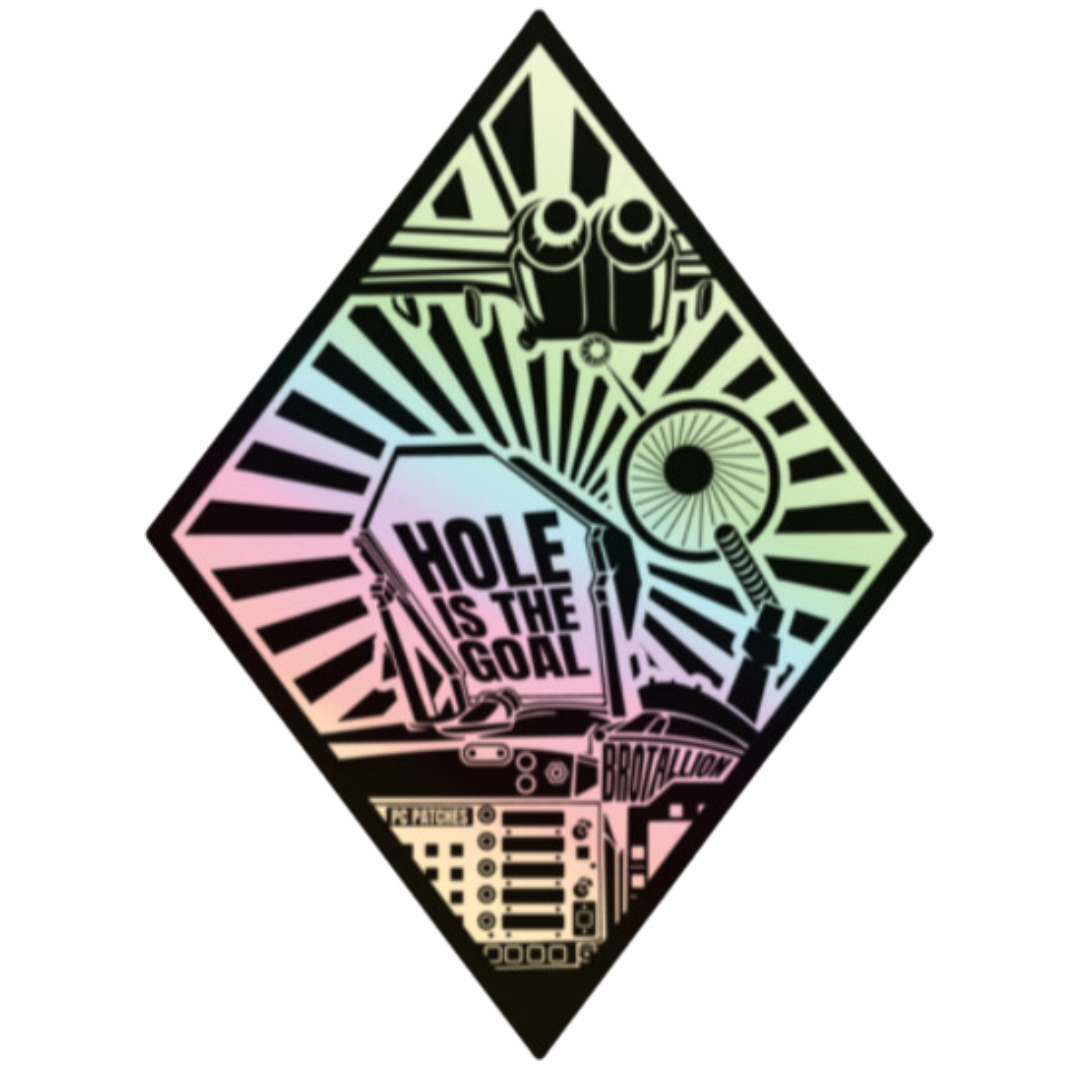 Hole is the Goal Cockpit Sticker