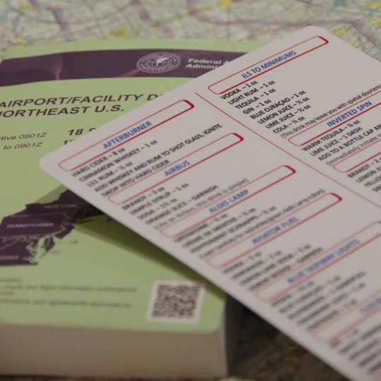 Quick Reference Cocktail Checklist