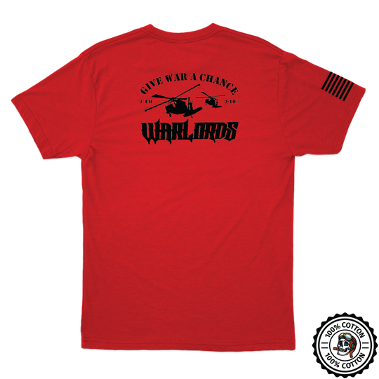 C Co, 2-10 AHB "Warlords" T-Shirts