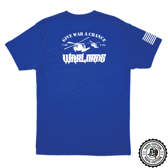 C Co, 2-10 AHB "Warlords" T-Shirts