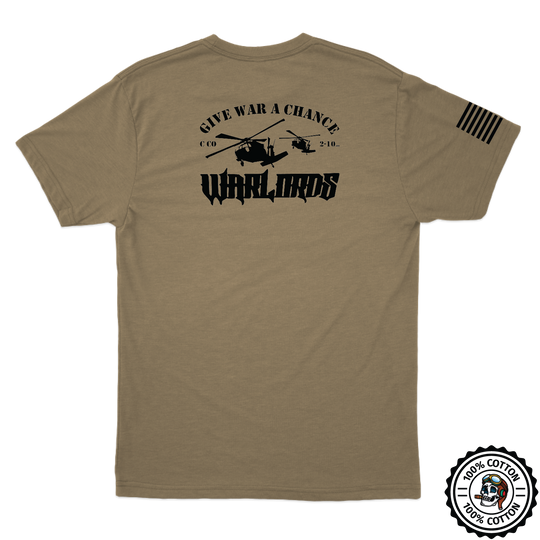 C Co, 2-10 AHB "Warlords" Tan 499 T-Shirt