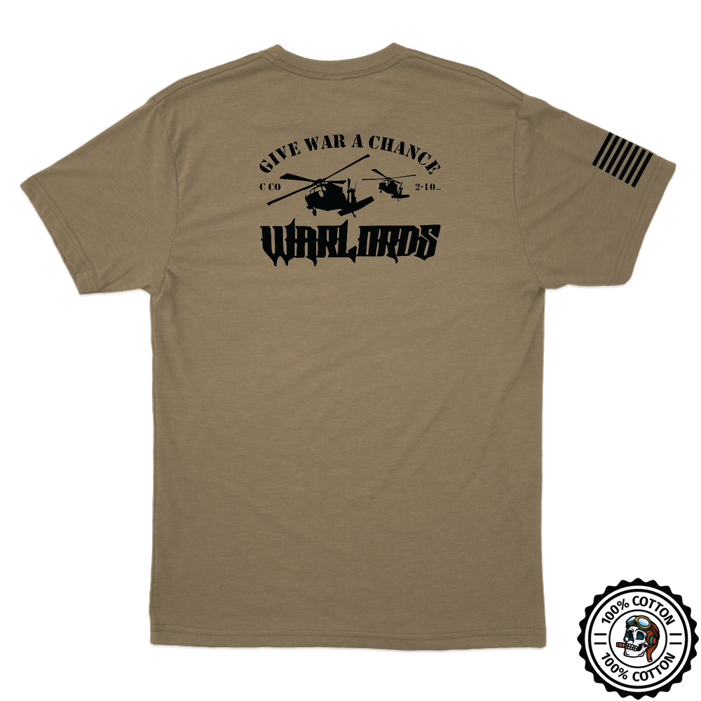C Co, 2-10 AHB "Warlords" Tan 499 T-Shirt