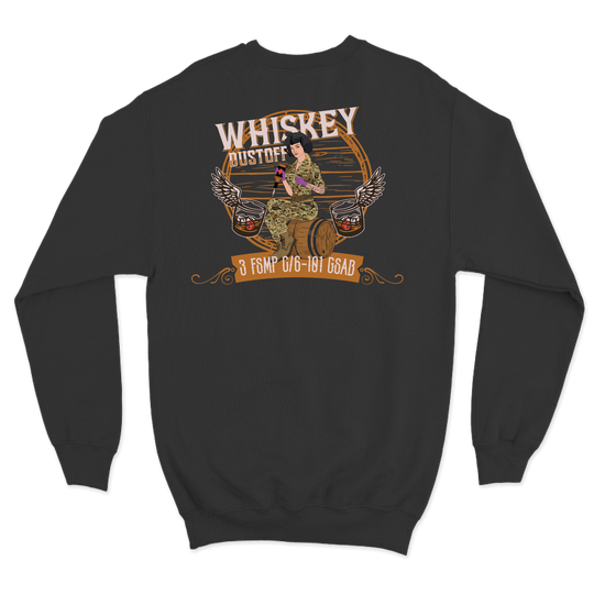 3 FSMP, C Co, 6-101 "Whiskey Dustoff" V2 Crewneck Sweatshirt