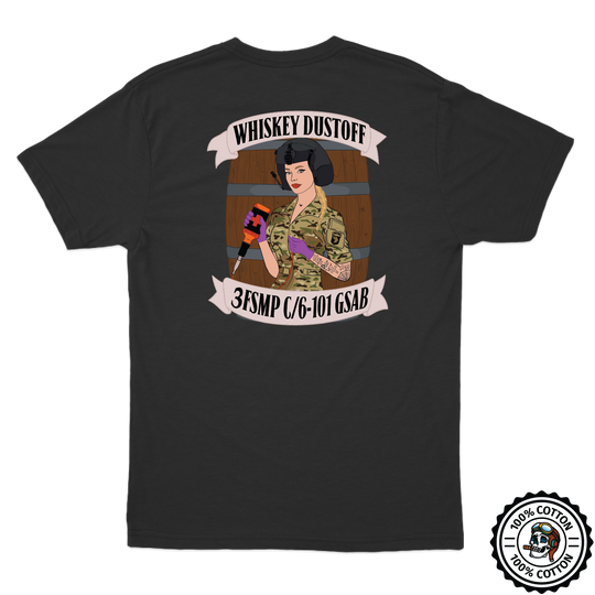 3 FSMP, C Co, 6-101 "Whiskey Dustoff" T-Shirts