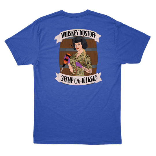 3 FSMP, C Co, 6-101 "Whiskey Dustoff" T-Shirts