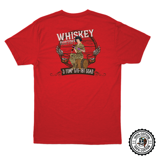 3 FSMP, C Co, 6-101 "Whiskey Dustoff" V2 T-Shirts