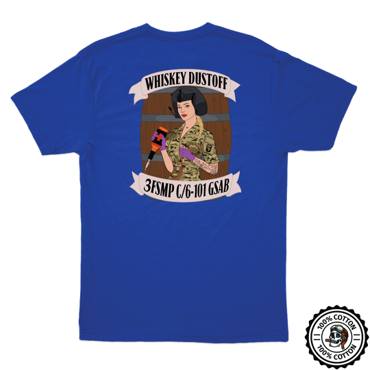 3 FSMP, C Co, 6-101 "Whiskey Dustoff" T-Shirts