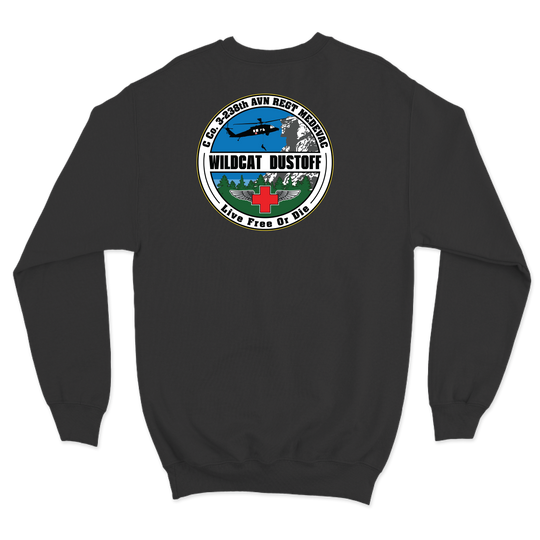 C Co, 3-238th AVN REG MEDEVAC Crewneck Sweatshirt