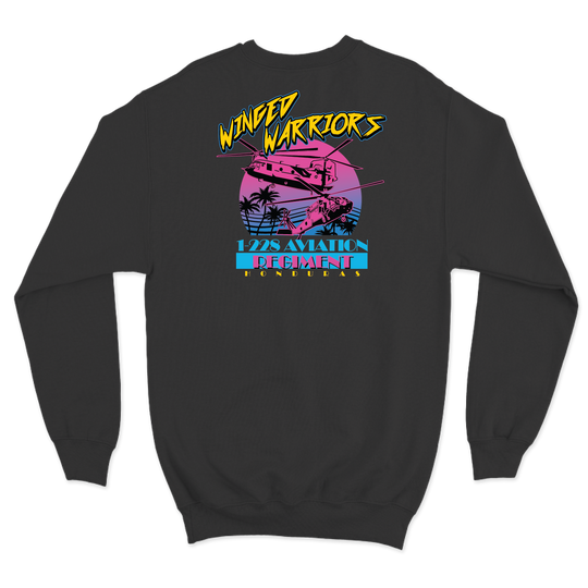 1-228 AVN REG "Winged Warriors" Crewneck Sweatshirt