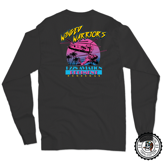 1-228 AVN REG "Winged Warriors" Long Sleeve T-Shirt
