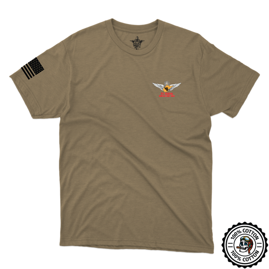 C CO, 1-150th AVN "Ridge Runners" V2 Tan 499 T-Shirt