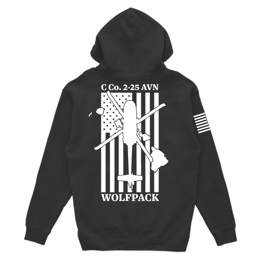 C Co, 2-25 AVN "Wolfpack" Hoodies