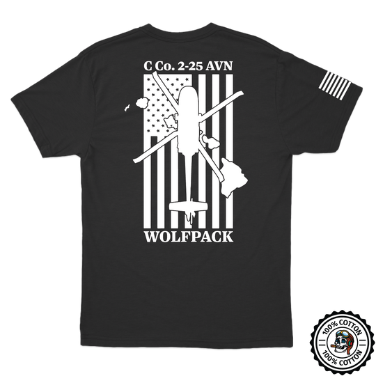C Co, 2-25 AVN "Wolfpack" T-Shirts
