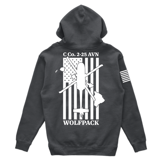 C Co, 2-25 AVN "Wolfpack" Hoodies