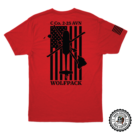 C Co, 2-25 AVN "Wolfpack" T-Shirts
